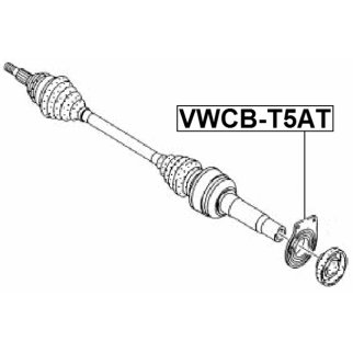 Подшипник подвесной FEBEST VWCB-T5AT фото 2