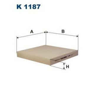 Фильтр салона FILTRON K 1187 фото