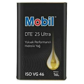 Масло гидравлическое MOBIL DTE 25 Ultra минеральное 16 л 155356 фото