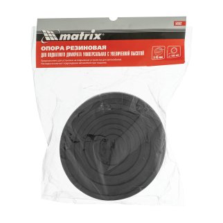 Резиновая опора для подкатного домкрата универсальная, с увеличенной высотой MATRIX 50902 фото 1