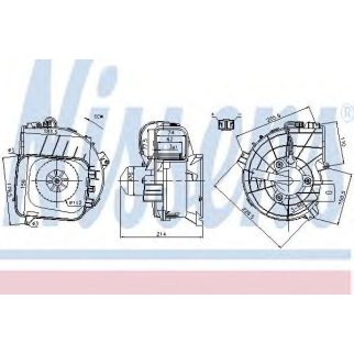 Мотор печки отопителя салона фото