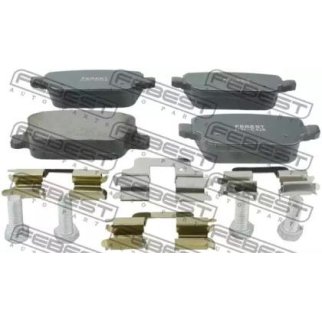 Колодки тормозные задние комплект фото