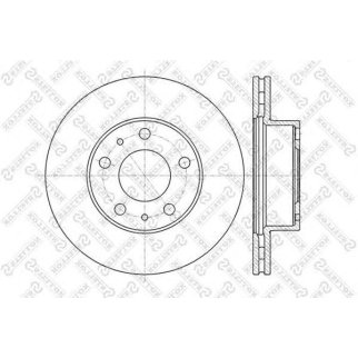 6020-9945V-SX_диск тормозной передний!Fiat Ducato,Peugeot Boxer,Citroen Jumper 94> фото