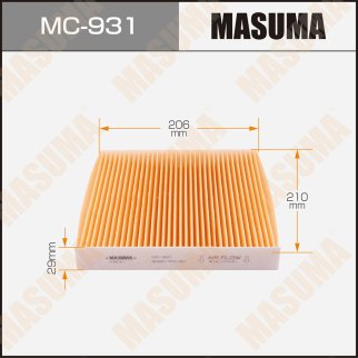 Фильтр салона Masuma MC-931 фото