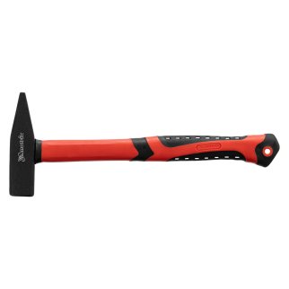 Молоток 500г слесарный фиберглассовая обрезиненная ручка MATRIX фото 2