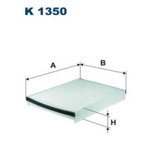 Фильтр салона FILTRON K 1350 фото