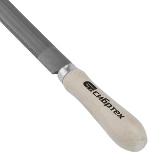 Напильник 200мм полукруглый, деревянная ручка СИБРТЕХ фото 4