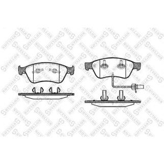 Колодки тормозные STELLOX _1067002SX фото