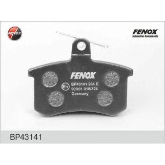 Колодки тормозные задние дисковые к-кт Fenox BP43141 фото