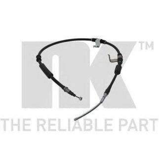 Трос стояночного тормоза задний правый / CHEVROLET Lacetti,Nubira,DAEWOO Gentra,Nubira,Orion (дисков фото