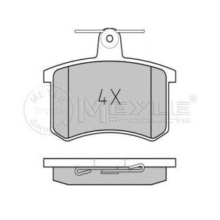 Колодки зад.AUDI 80/90/100/A4/A6/V8 WVA21144 фото