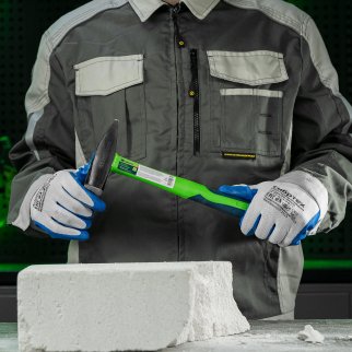 СИБРТЕХ 10325 Молоток слесарный, 600 г, фиберглассовая обрезиненная рукоятка фото 9