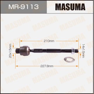 Тяга рулевая Masuma MR-9113 фото