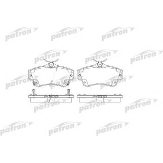 Колодки тормозные передние к-кт PATRON PBP1442 фото