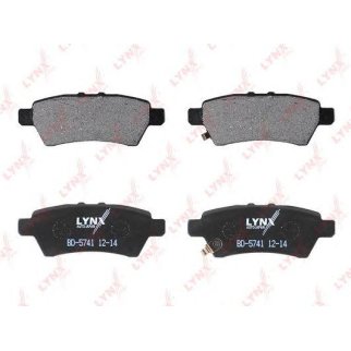Колодки тормозные задние дисковые к-кт LYNXauto BD-5741 фото