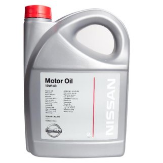 Масло моторное Nissan Motor Oil 10W-40 полусинтетическое 5л фото