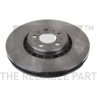 Диск тормозной передний, высокоуглеродистый с антикорозийным покрытием (336x30mm) / VOLVO XC90 02~14 фото