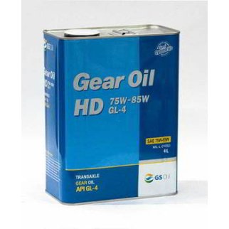 Масло трансмиссионное KIXX Geartec FF GL-4 75W85 п/синт. 4л фото 1