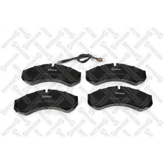 662 002B-SX_колодки дисковые передние+задние! с антискрип. пластинами Renault Mascott 3.5 99> фото