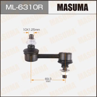 Стойка переднего стабилизатора Masuma ML-6310R фото