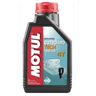 Масло моторное MOTUL Outboard 4T 10w40 1л фото