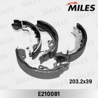 Колодки барабанные к-кт MILES E210081 фото