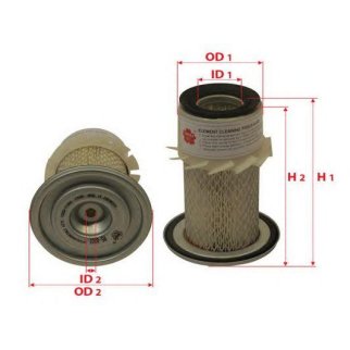 Фильтр воздушный SAKURA AS8801 фото