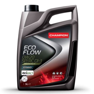 Масло моторное синтетическое ECO FLOW D1-3 0W20 API SP ILSAC GF-6 1л фото