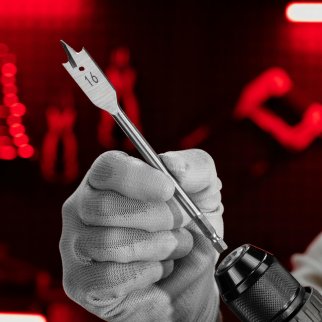 Сверло по дереву перовое 16мм 6-гранный хвостовик MATRIX фото 6