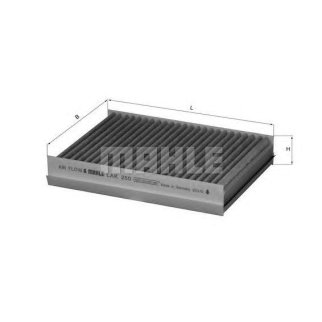 Фильтр салона KNECHT LAK 250 фото