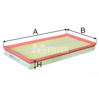 K 763_фильтр воздушный!419x227x42 MB W639 Vito/Viano 2.0CDi/2.2CDi/3.2/3.7 03> фото