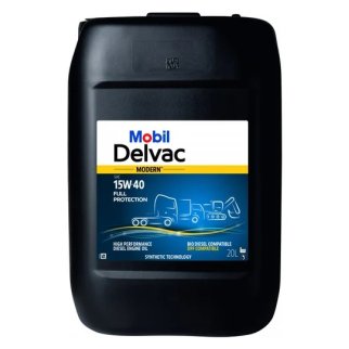 Масло моторное MOBIL Delvac Modern 15W-40 FULL Protection минеральное 20 л 157057 фото