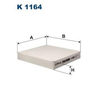 Фильтр салона FILTRON K 1164 фото