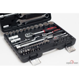 Набор инструмента 82 предметов (12граней) СЕРВИС КЛЮЧ фото 2