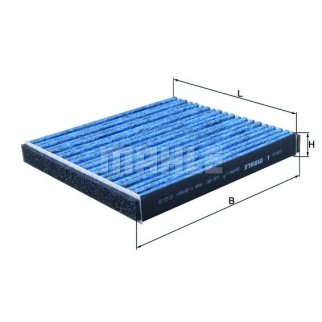 Фильтр салона LEXUS LS 2006=> серия CareMetix 5 слоев фильтрации воздуха фото