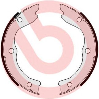 Колодки барабанные к-кт brembo S 56 543 фото