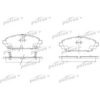 Колодки тормозные дисковые передн HONDA: ACCORD VII 98-02, ACCORD VII Aerodeck 98-02 фото