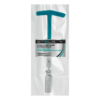 Ключ свечной 16х250мм карданный STELS фото 5