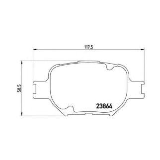 Колодки тормозные, комплект передний фото