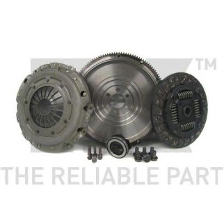 Комплект сцепления с одномассовым маховиком,выжимным подшипником и комплектом болтов-228mm / AUDI A- фото