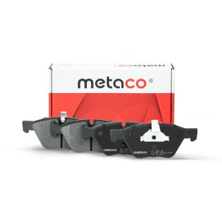 Колодки тормозные передние к-кт metaco 3000-139 фото
