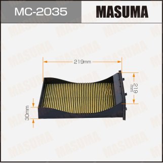 Фильтр салона Masuma MC-2035 фото