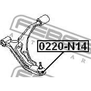 Опора шаровая FEBEST 0220-N14 фото