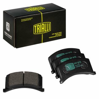 Колодки торм. для а/м ЗАЗ 1102 Таврия диск. перед. TRIALLI PF 973 фото