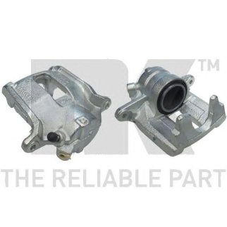 Суппорт тормозной передний левый (однопоршневой) / RENAULT Megane-II 03~08 фото