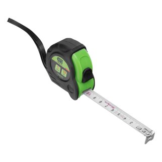 Рулетка Графит 5м х 19мм, обрезиненный корпус, амортизатор, СИБРТЕХ фото 3