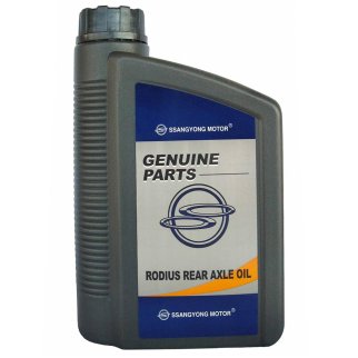 Масло трансмиссионное SSANGYONG Rear Axle Oil SAE 80W90 1л заднего моста OE фото