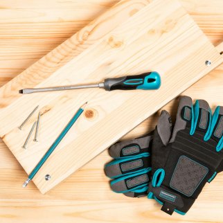 Отвертка SL5,5 x 150мм, S2, трехкомпонентная рукоятка GROSS фото 1