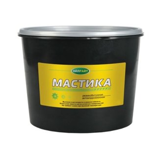 Мастика OIL RIGHT резино-битумная 5кг. фото
