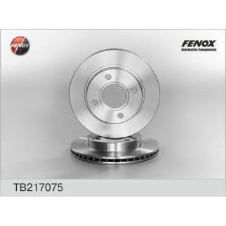 Диск тормозной передний вентилируемый Fenox TB217075 фото